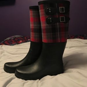 Plaid UGG Rain Boot